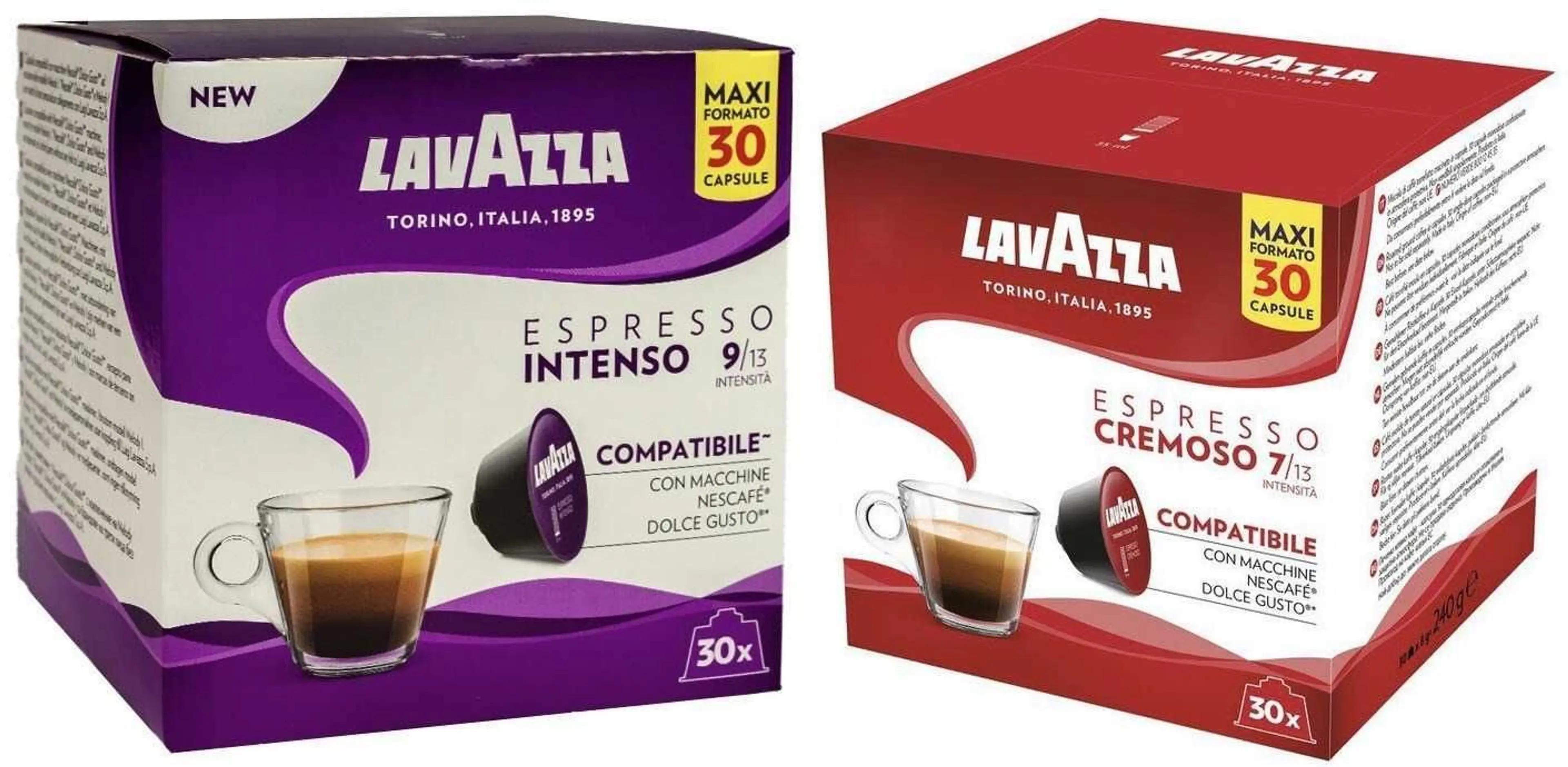 Lavazza Dolce Gusto Intenso / Cremoso